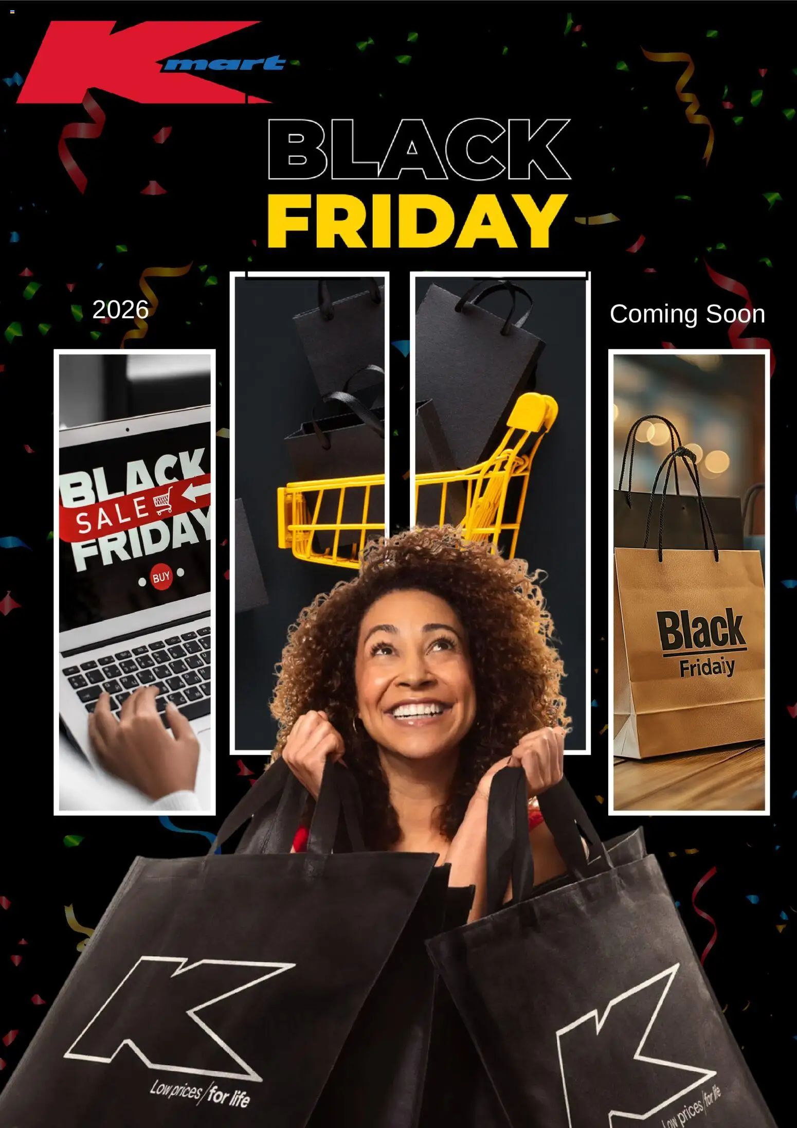 Preview of catalogue Kmart Black Friday Notice from shop Kmart valid 08/10/2026