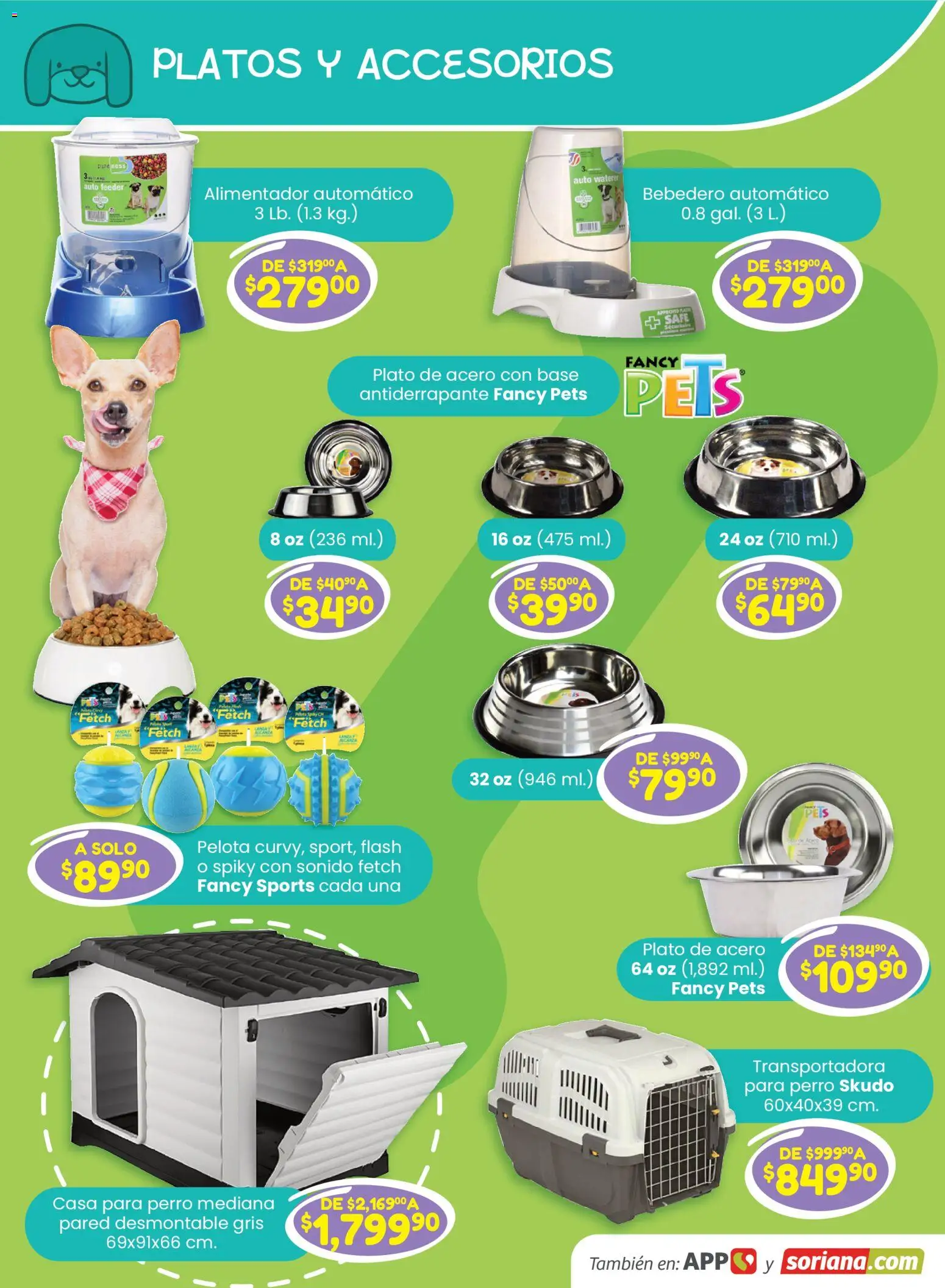 Vista previa las ofertas de la tienda Soriana - Soriana Especial Mascotas Híper Nacional desde el 13/08/2026 