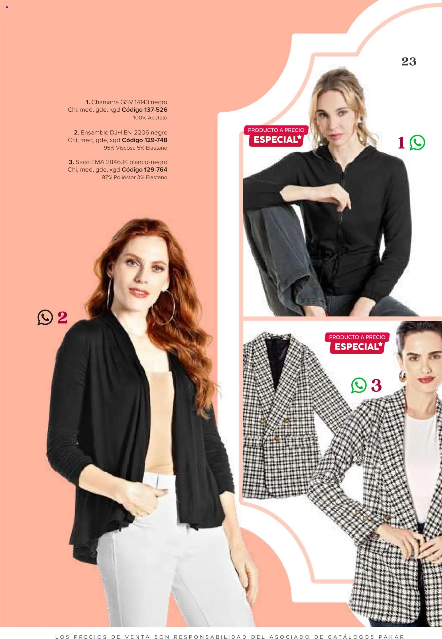 Vista previa las ofertas de la tienda SC Pakar - SC Pakar catálogo Ropa desde el 31/07/2026 