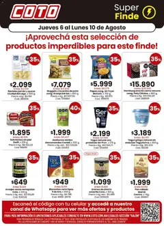 Vista previa del folleto de la tienda Coto válido desde el 06/08/2026 