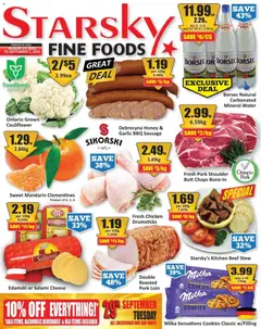 Un aperçu du dépliant Starsky weekly flyer / circulaire du magasin Starsky est valide à partir 27 août 2026