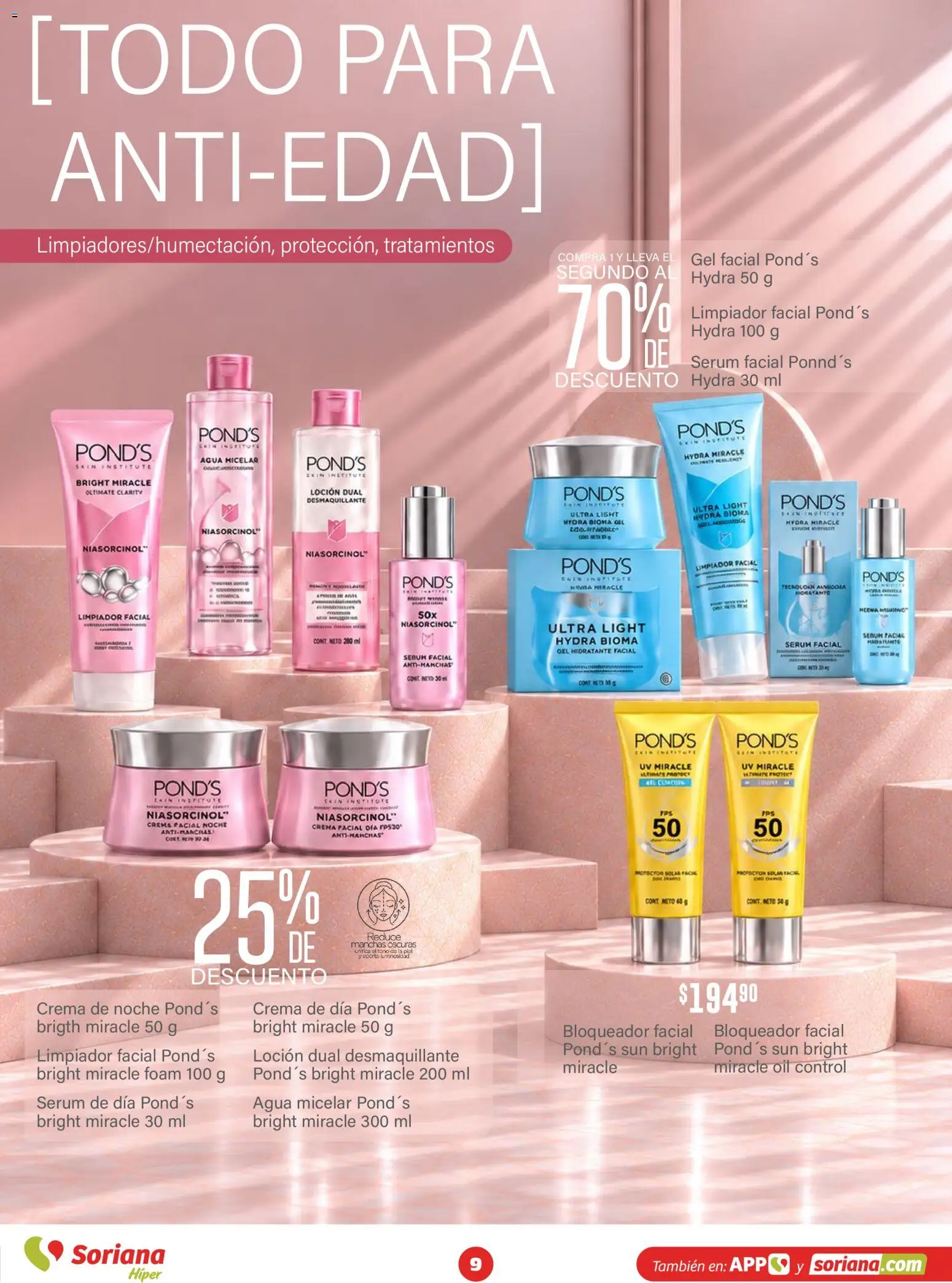 Vista previa las ofertas de la tienda Soriana - Soriana folleto Modo #Glowing desde el 15/10/2026 