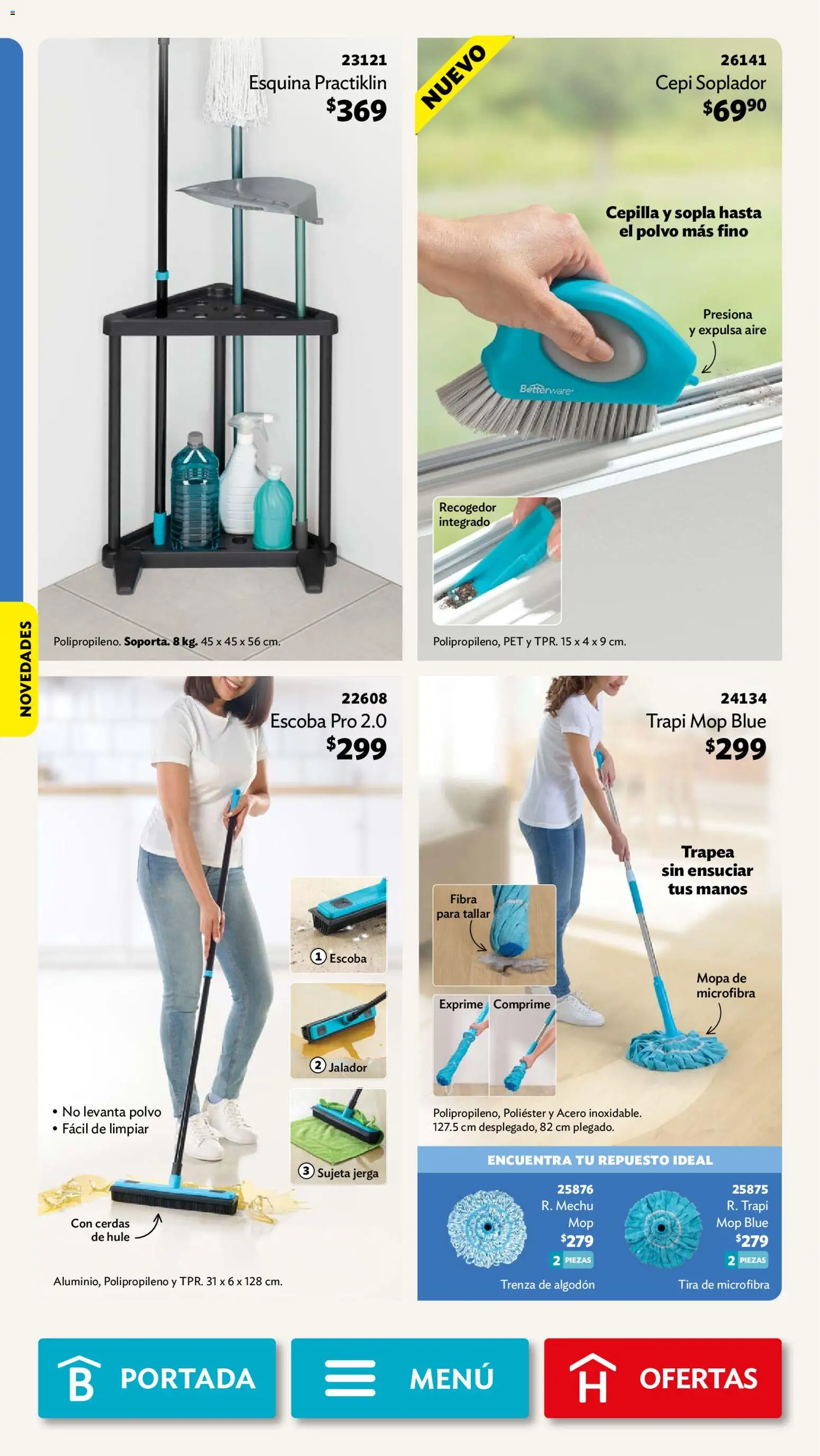 Vista previa las ofertas de la tienda Betterware - Betterware campaña 8 2026 desde el 03/08/2026 
