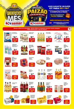 Pré-Visualização do folheto "Semar Supermercado ofertas Fecha Mês" da loja Semar Supermercado válido a partir de 31/07/2026