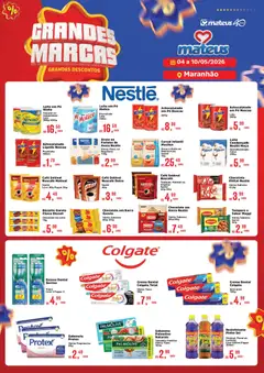 Pré-Visualização do folheto "Mateus ofertas Grande Marcas" da loja Mateus válido a partir de 04/05/2026