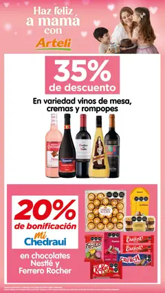 Vista previa las ofertas de la tienda Arteli - Arteli folleto Haz feliz a mamá desde el 07/05/2026 