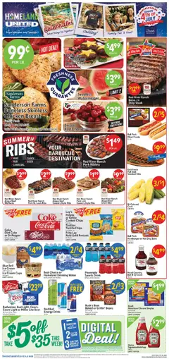 Ad Preview of Homeland Homeland Weekly Ad from 07/01/2026