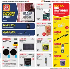 Preview of leaflet Weekly Flyer - NL from shop Home Hardware is valid from Oct 22, 2026