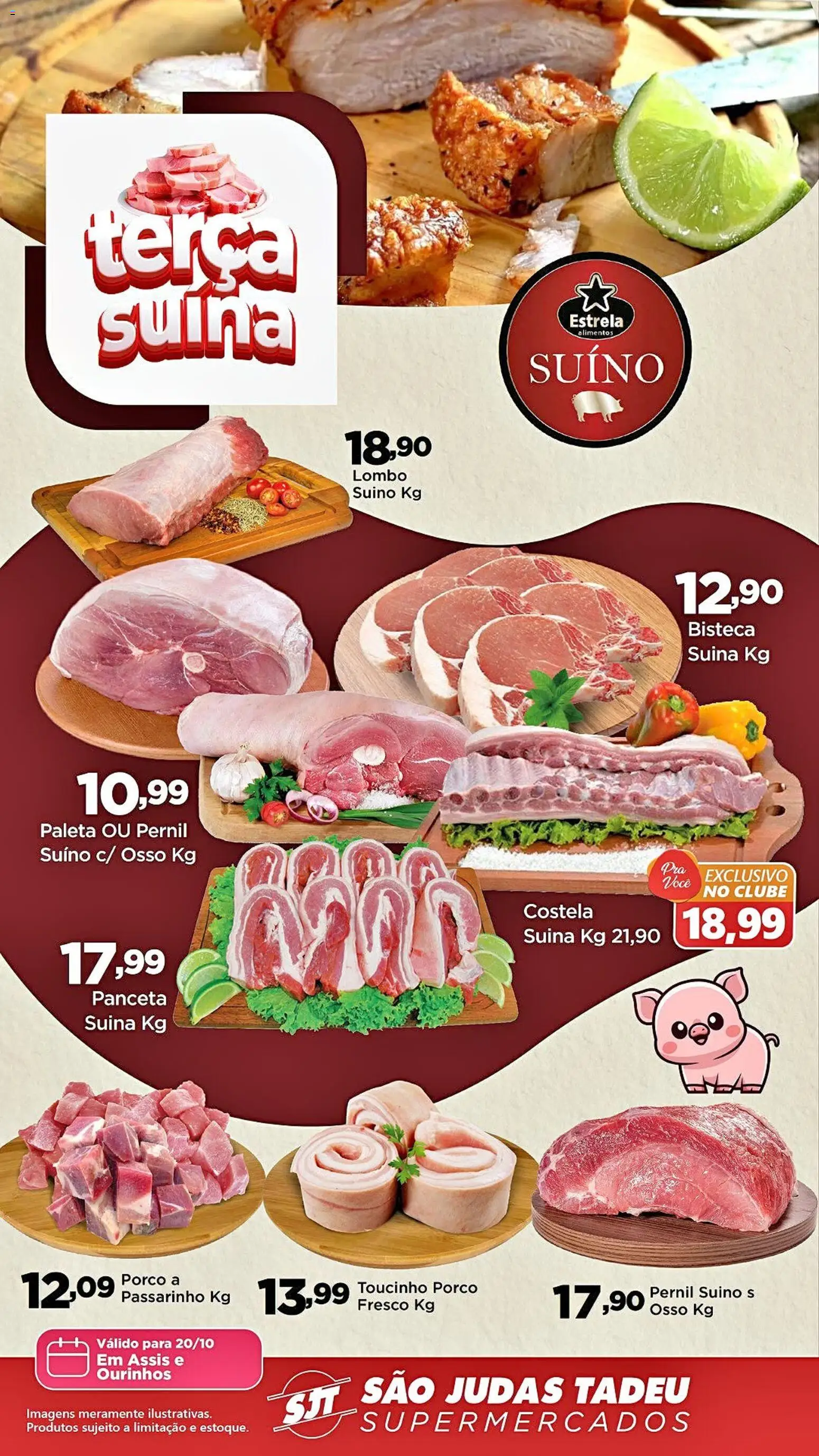 Pré-Visualização do folheto "São Judas Tadeu - Ofertas da semana" da loja São Judas Tadeu válido a partir de 20/10/2026