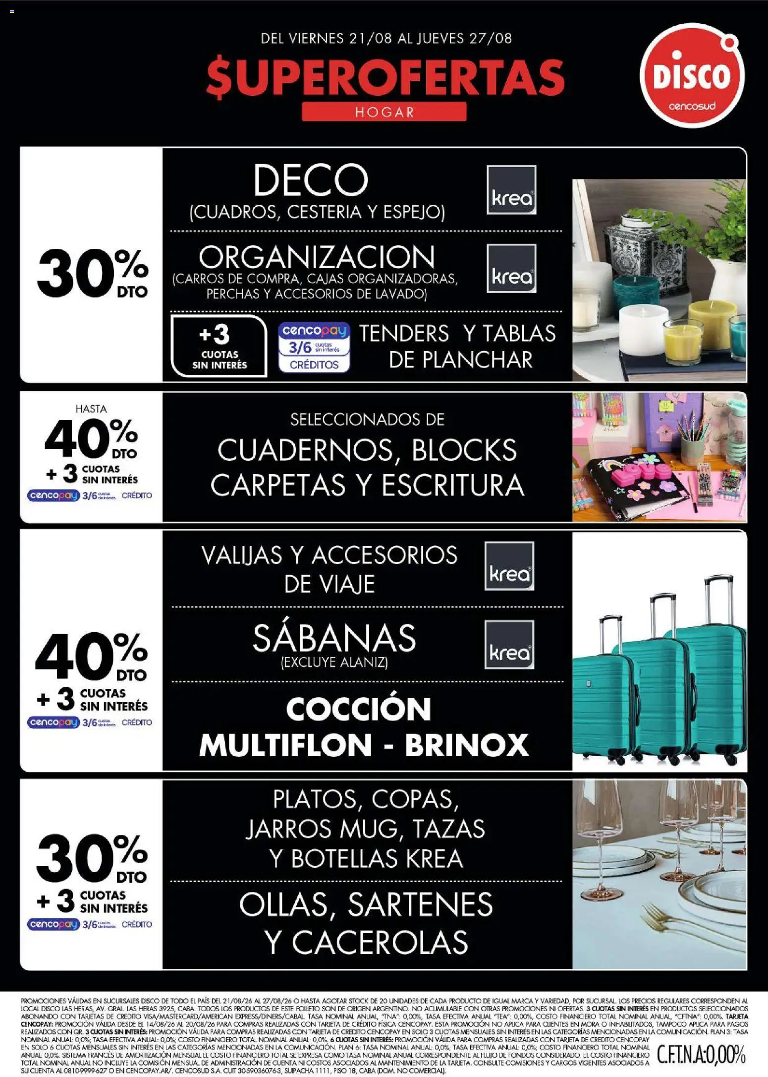 Vista previa del folleto de la tienda Disco válido desde el 20/08/2026 
