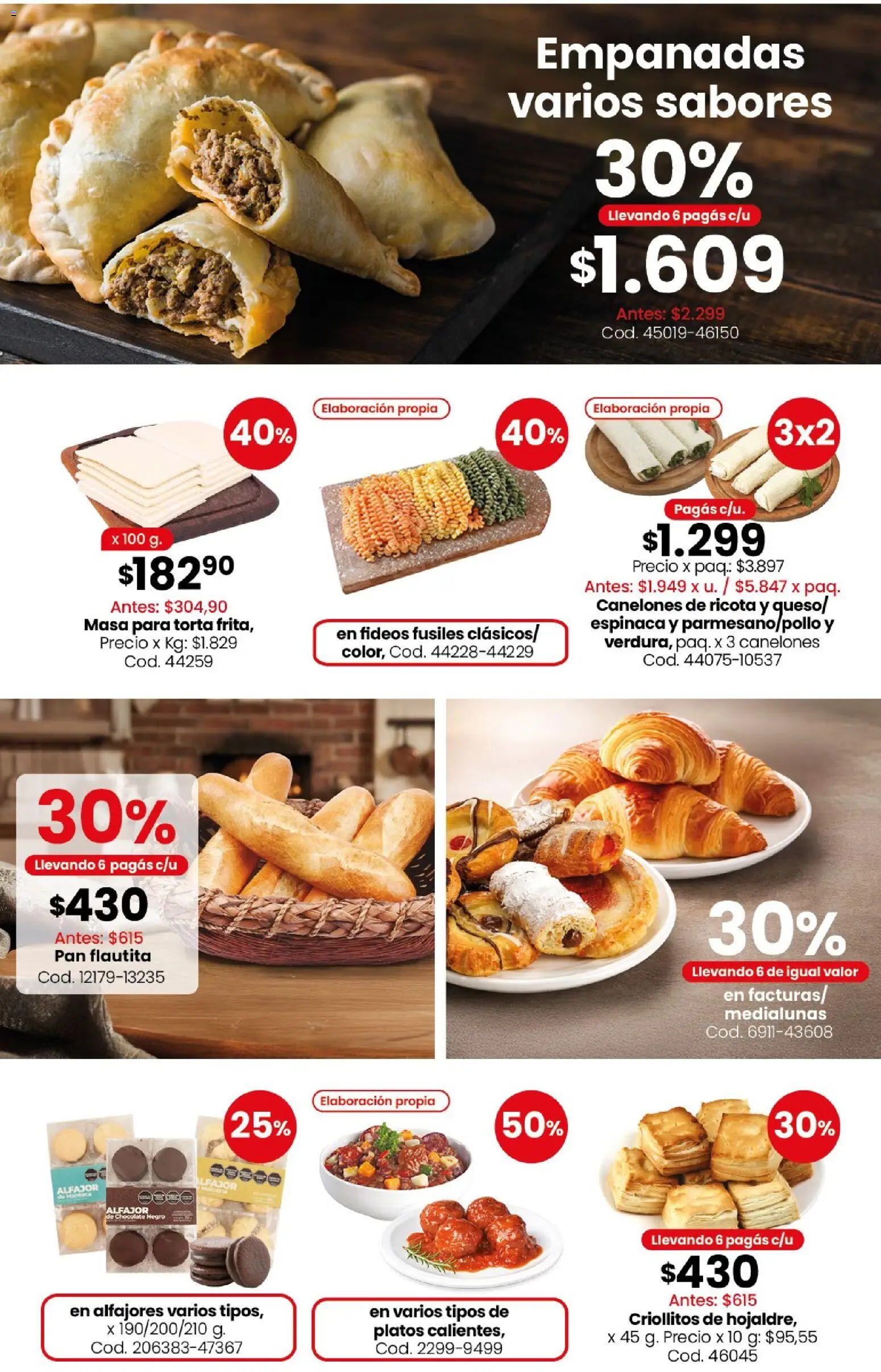 Vista previa del folleto de la tienda Coto válido desde el 17/08/2026 - Chocolate, Alfajor, Pan, Espinaca, Fideos, Ricota, Manteca, Masa