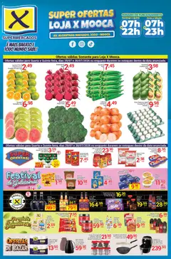 Pré-Visualização do folheto "X Supermercados - Ofertas da semana" da loja X Supermercados válido a partir de 29/07/2026