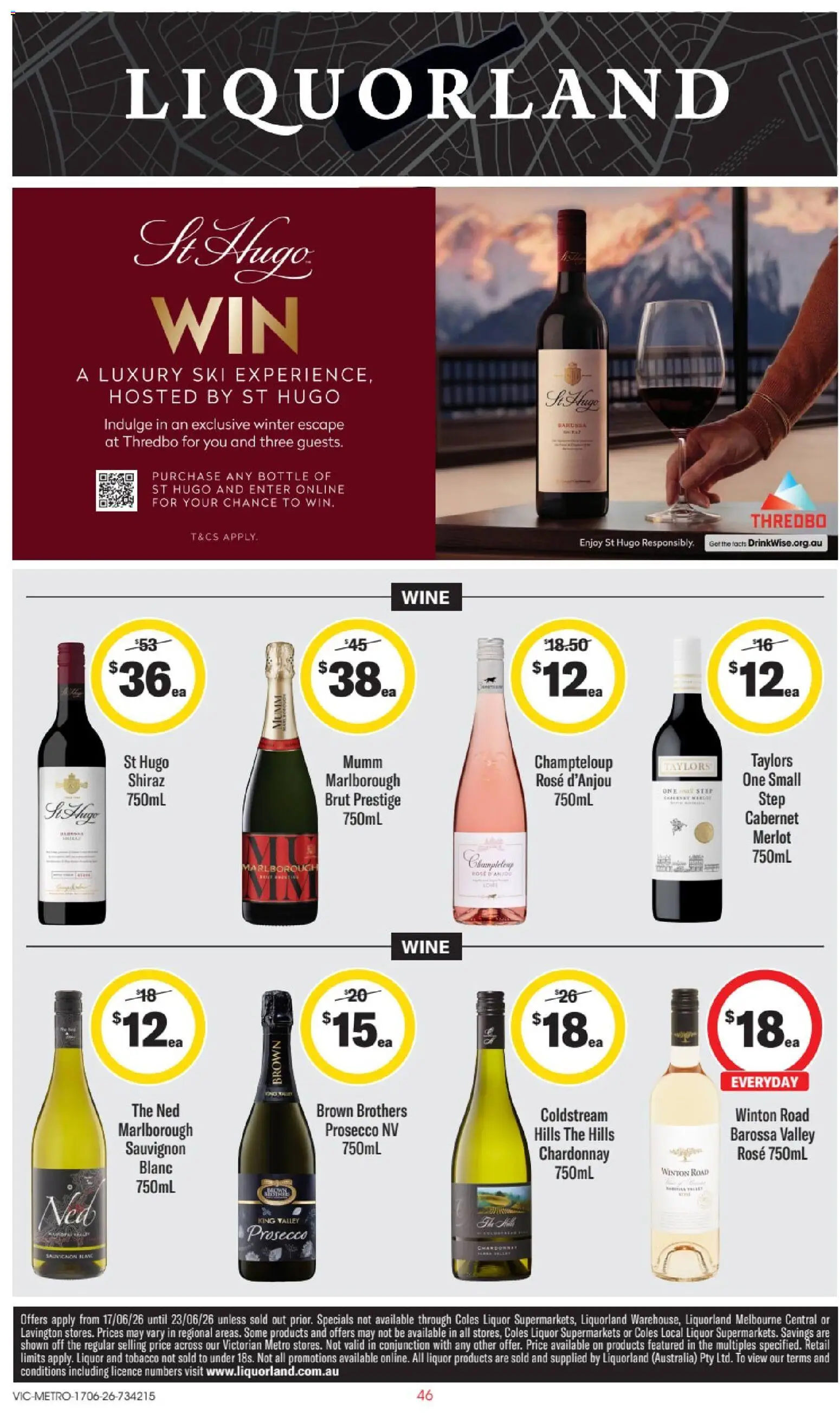 Preview of catalogue Liquorland catalogue VIC from shop Liquorland valid 17/06/2026