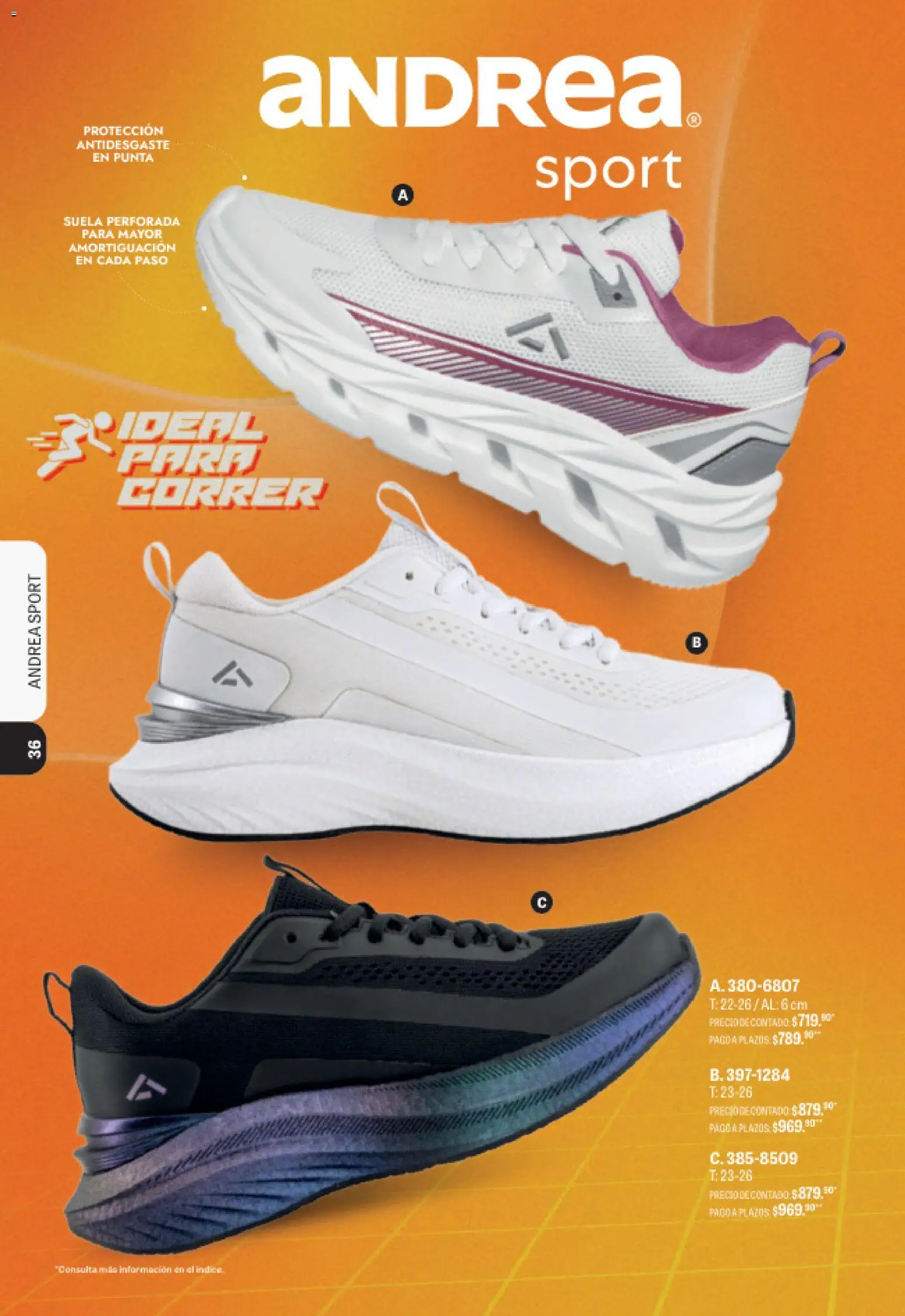 Vista previa las ofertas de la tienda Andrea - Andrea catálogo Sport desde el 23/08/2026 