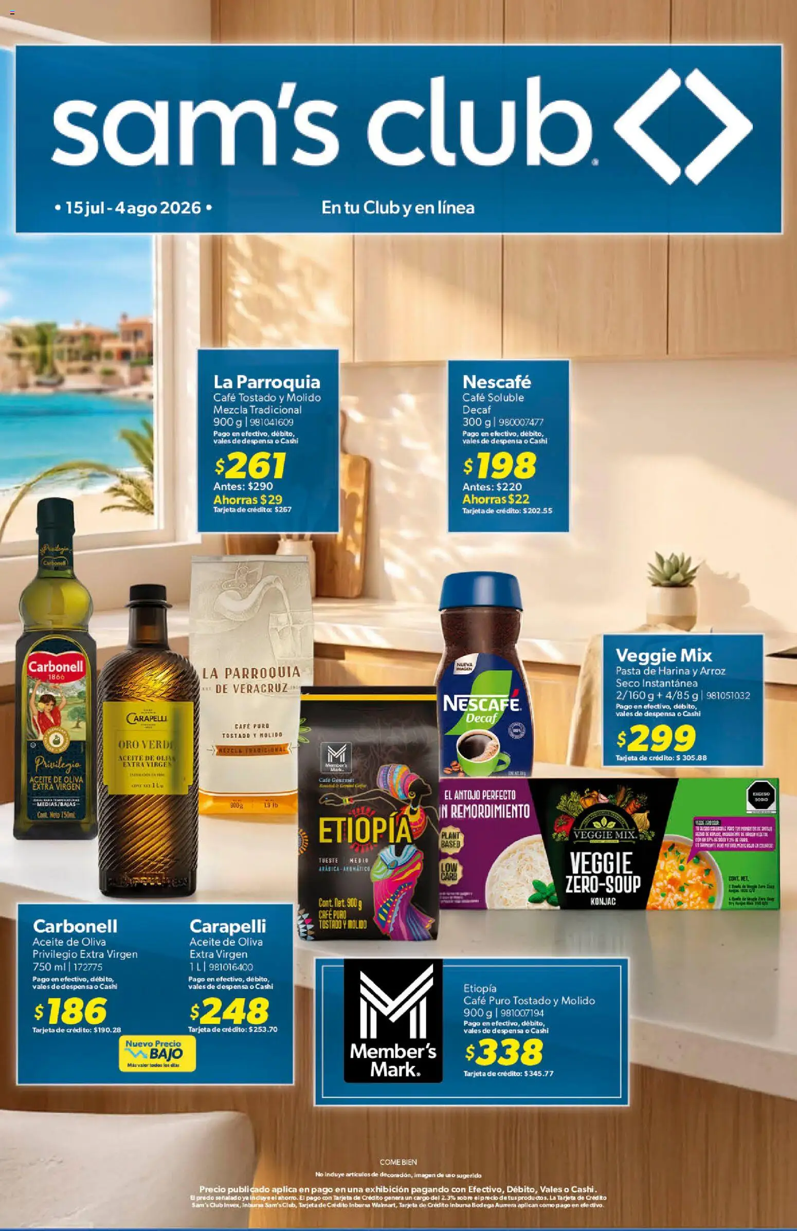 Vista previa las ofertas de la tienda Sam's Club - Sam's Club catálogo desde el 15/07/2026 