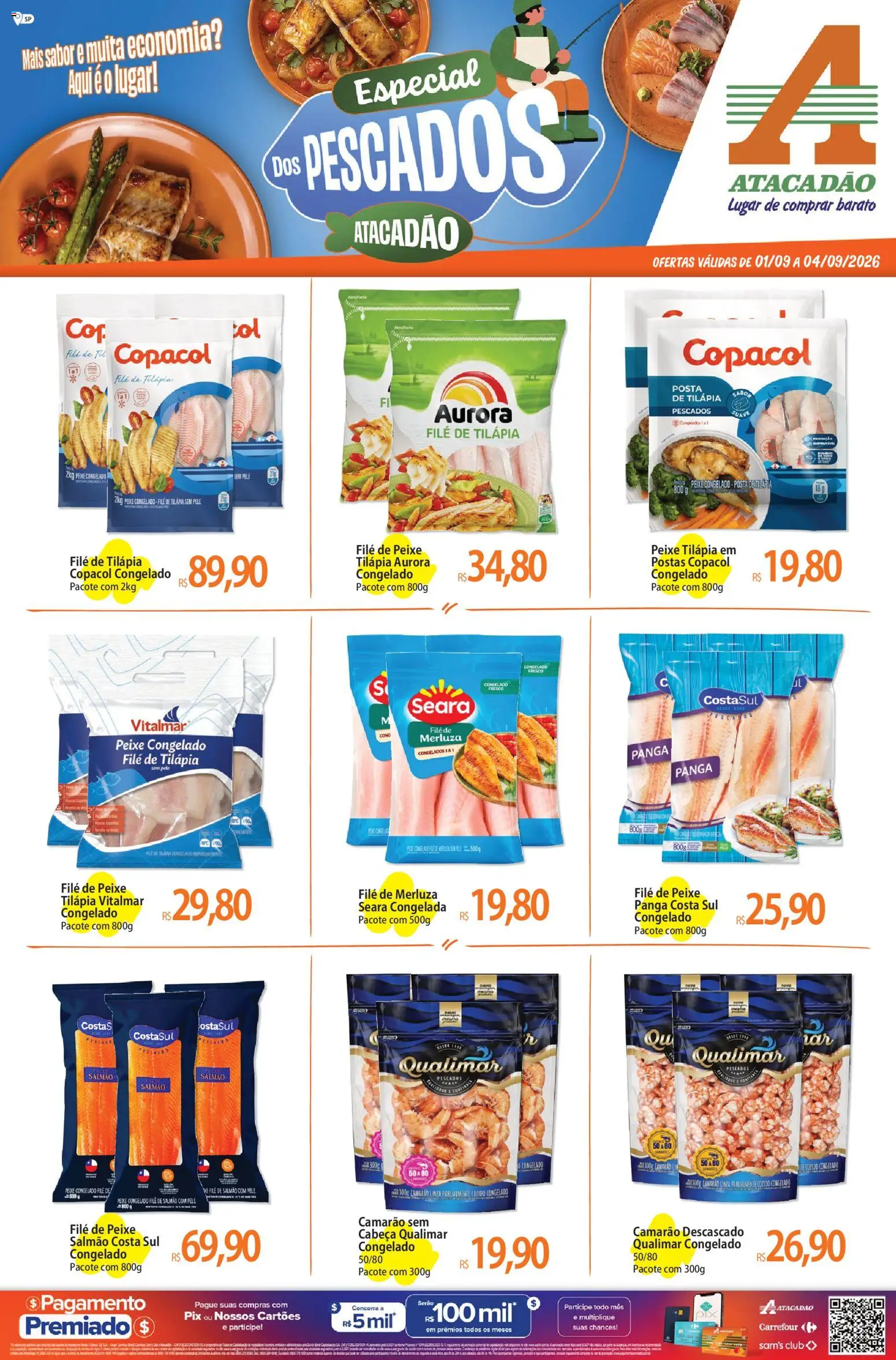 Pré-Visualização do folheto "Atacadão ofertas - SP" da loja Atacadão válido a partir de 01/09/2026