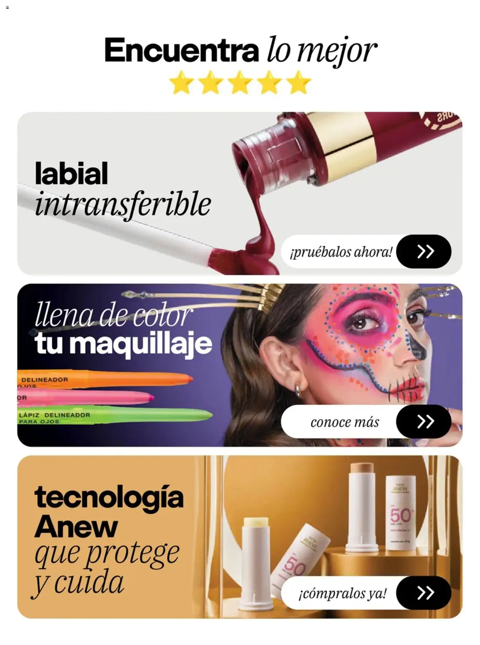 Vista previa las ofertas de la tienda AVON - AVON campaña 15 2026 desde el 02/10/2026 