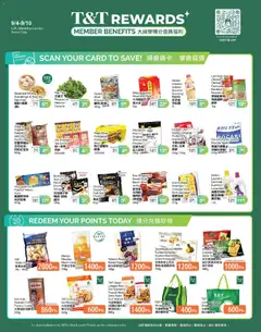 Preview of leaflet T&T Supermarket - Benefit In-store flyer from shop T&T Supermarket is valid from Sep 04, 2026