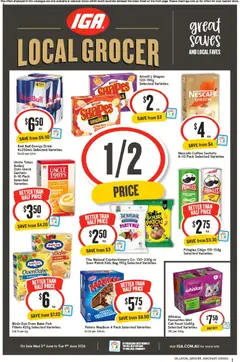 Preview of catalogue IGA Local Grocer SA from shop IGA valid 03/06/2026