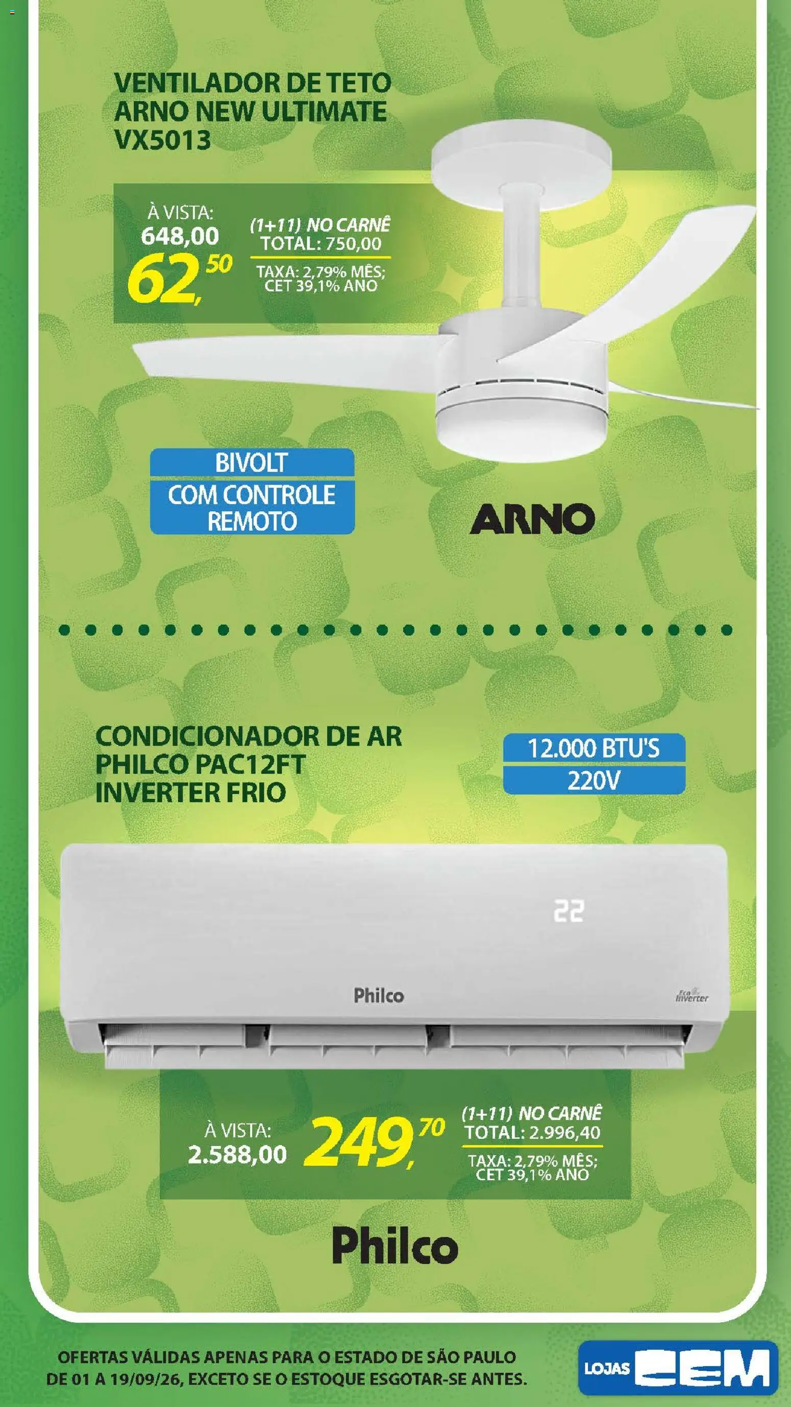 Ofertas Lojas Cem até 19/09/2026. - Página 127