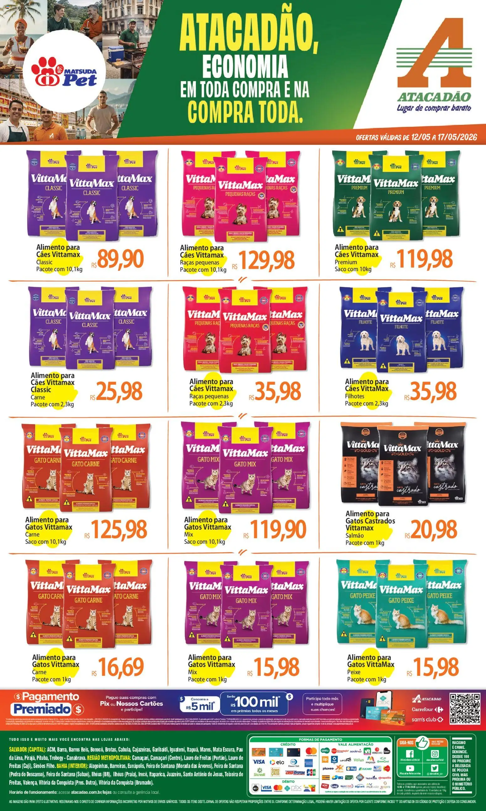 Pré-Visualização do folheto "Atacadão ofertas - BA" da loja Atacadão válido a partir de 12/05/2026