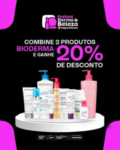 Pré-Visualização do folheto "Pague Menos ofertas Dermo e Beleza" da loja Pague Menos válido a partir de 01/10/2026