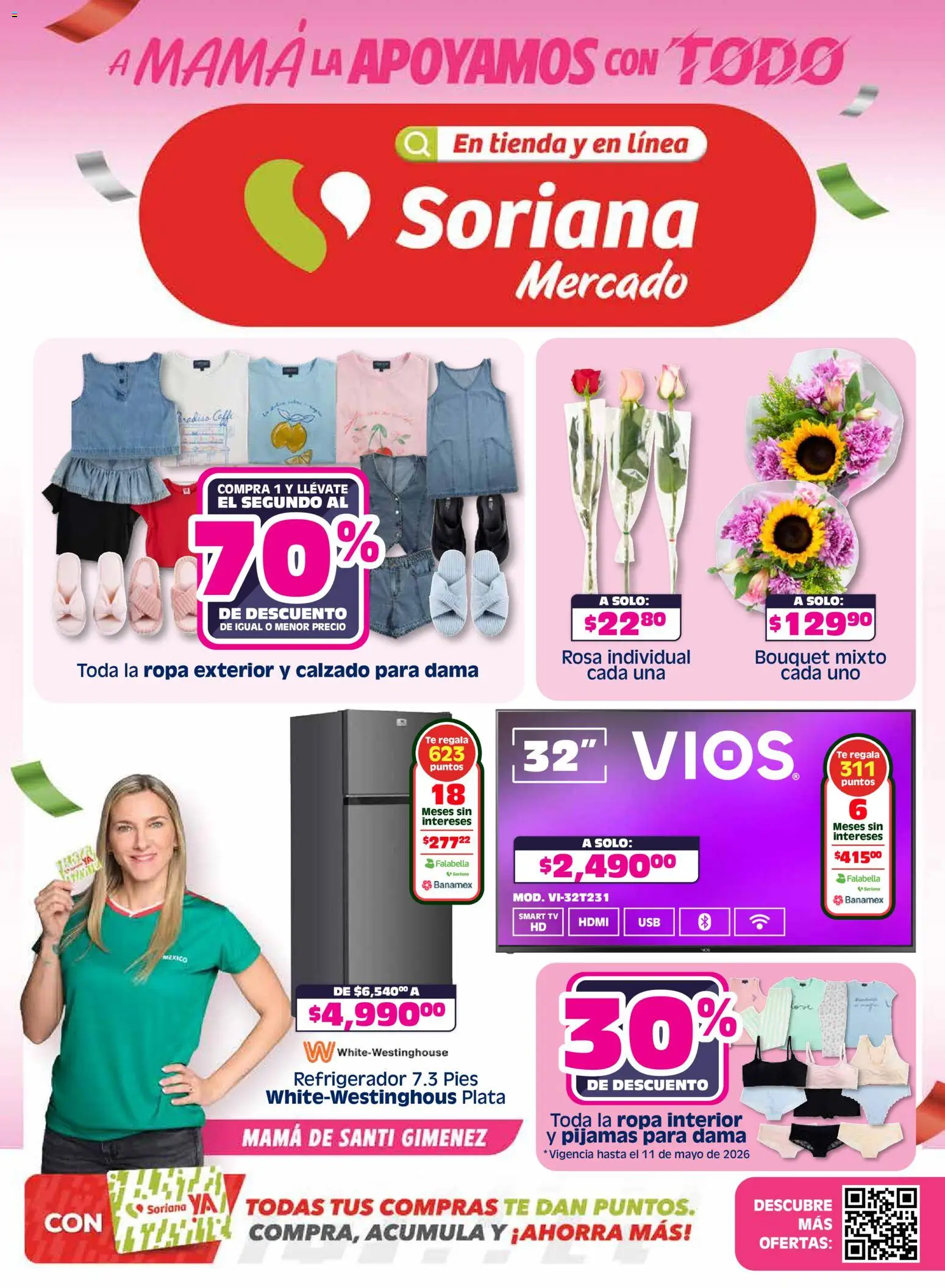 Vista previa las ofertas de la tienda Soriana - Soriana Apoyamos con todo Mercado Nacional desde el 07/05/2026 