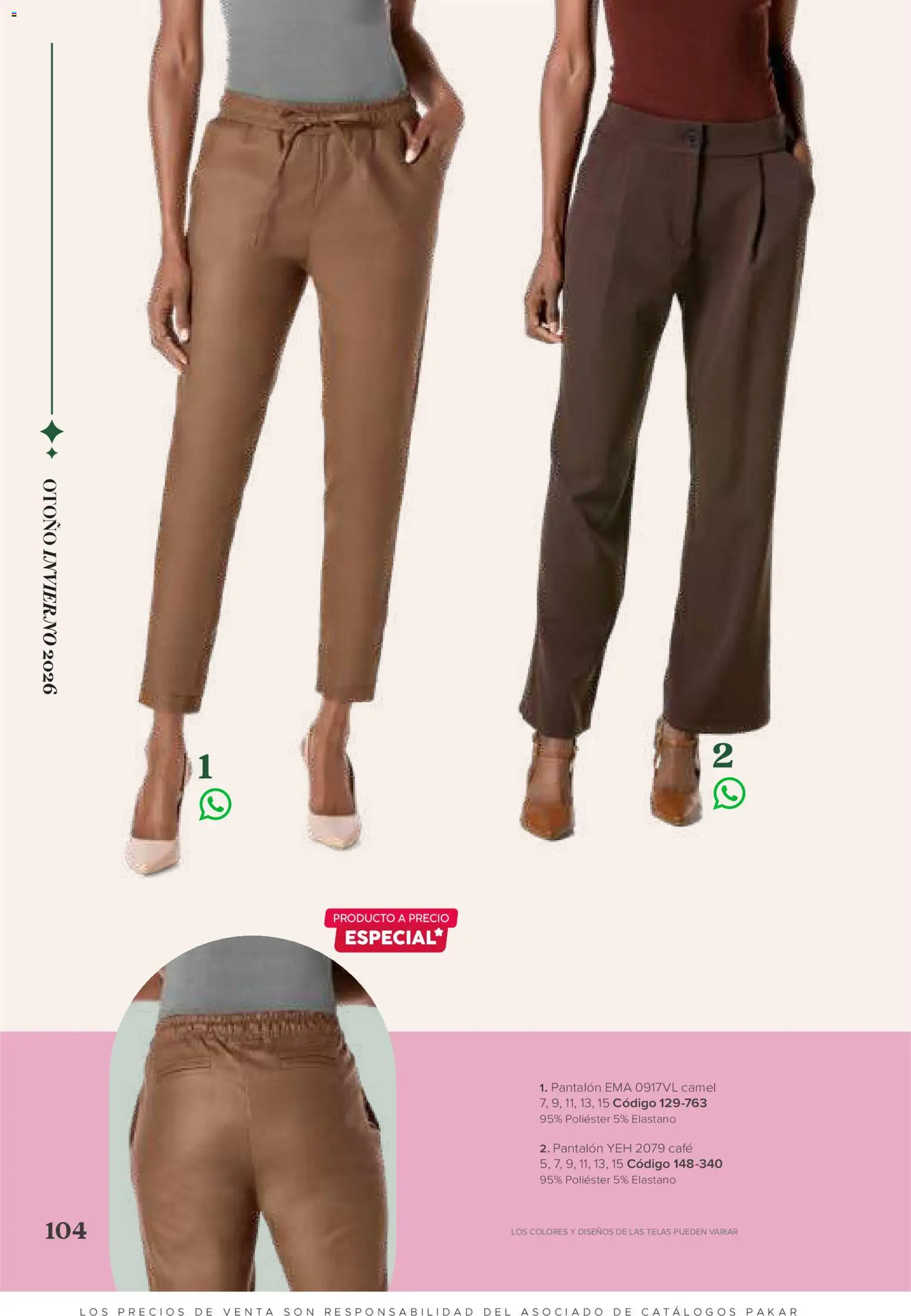 Vista previa las ofertas de la tienda SC Pakar - SC Pakar catálogo Ropa desde el 31/07/2026 
