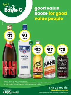 Preview of catalogue The Bottle-O catalogue ARCADIA from shop The Bottle-O valid 20/07/2026