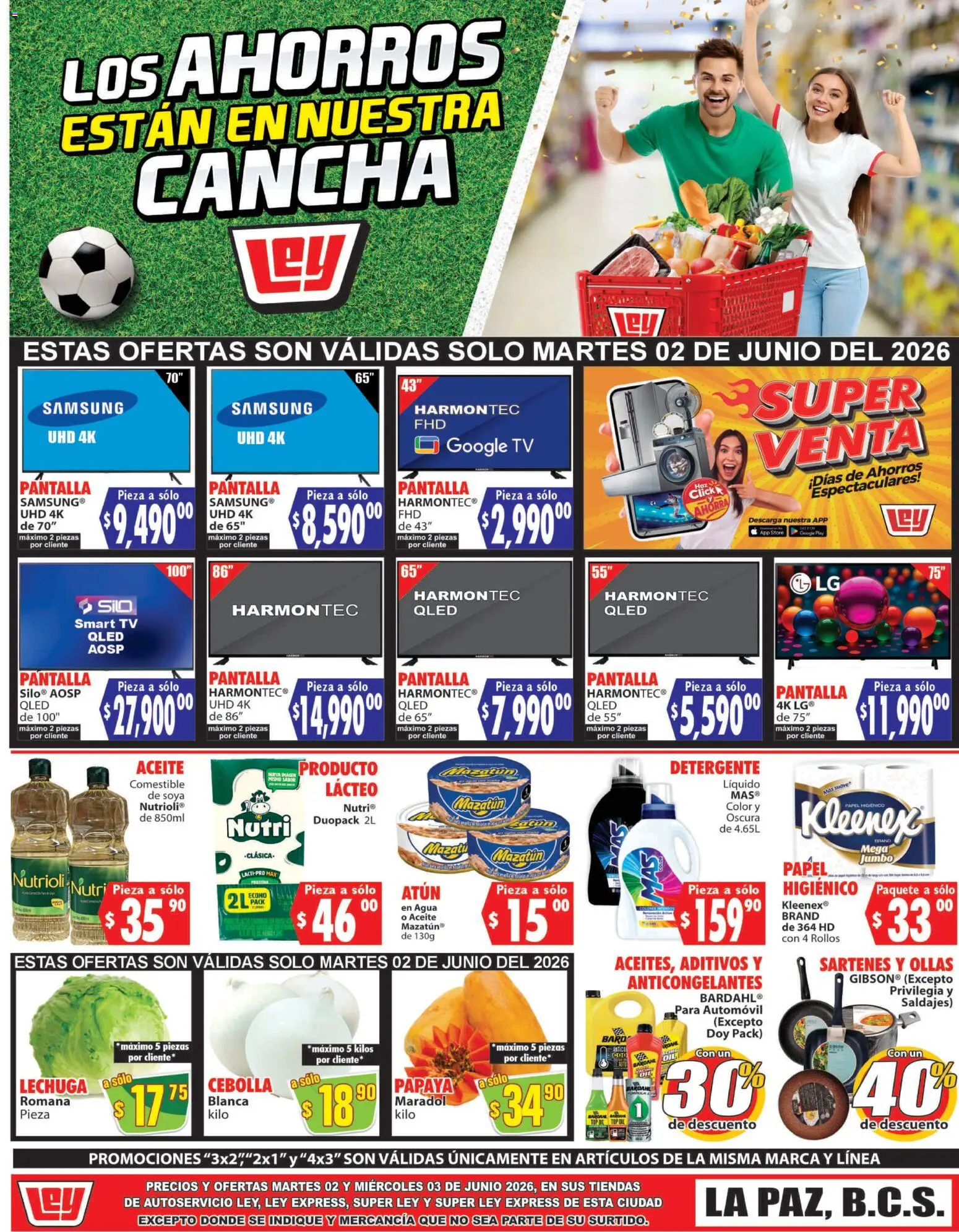 Vista previa las ofertas de la tienda Casa Ley - Casa Ley folleto Autoservicio La Paz, BCS desde el 02/06/2026 
