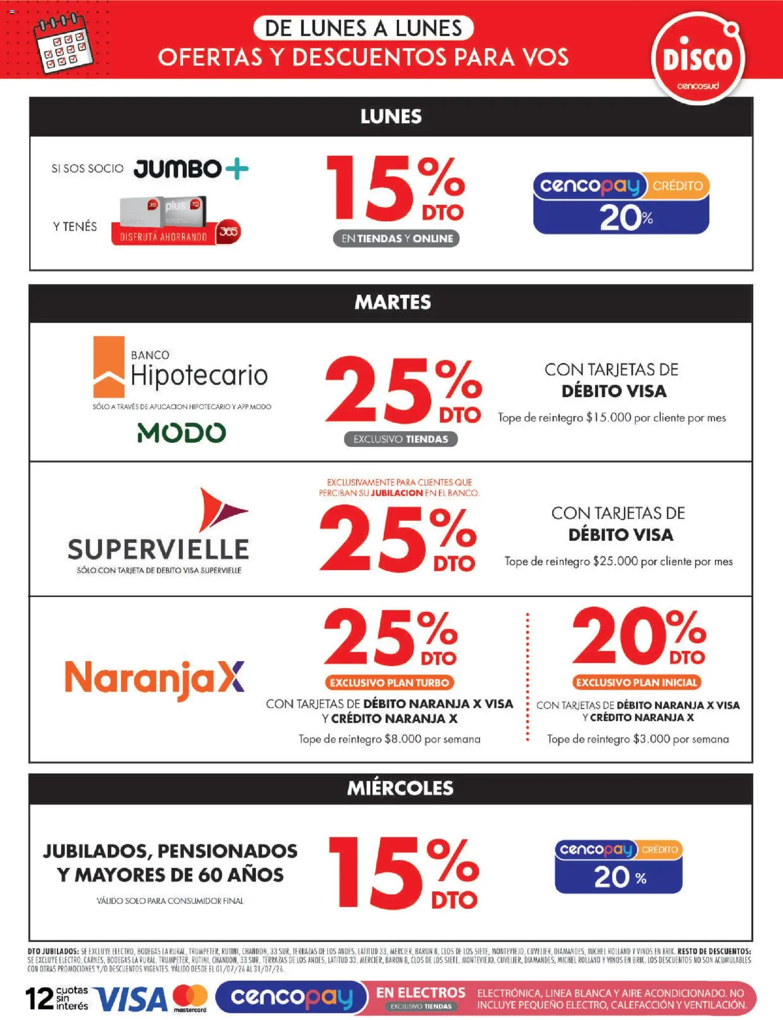 Vista previa del folleto de la tienda Disco válido desde el 17/07/2026 