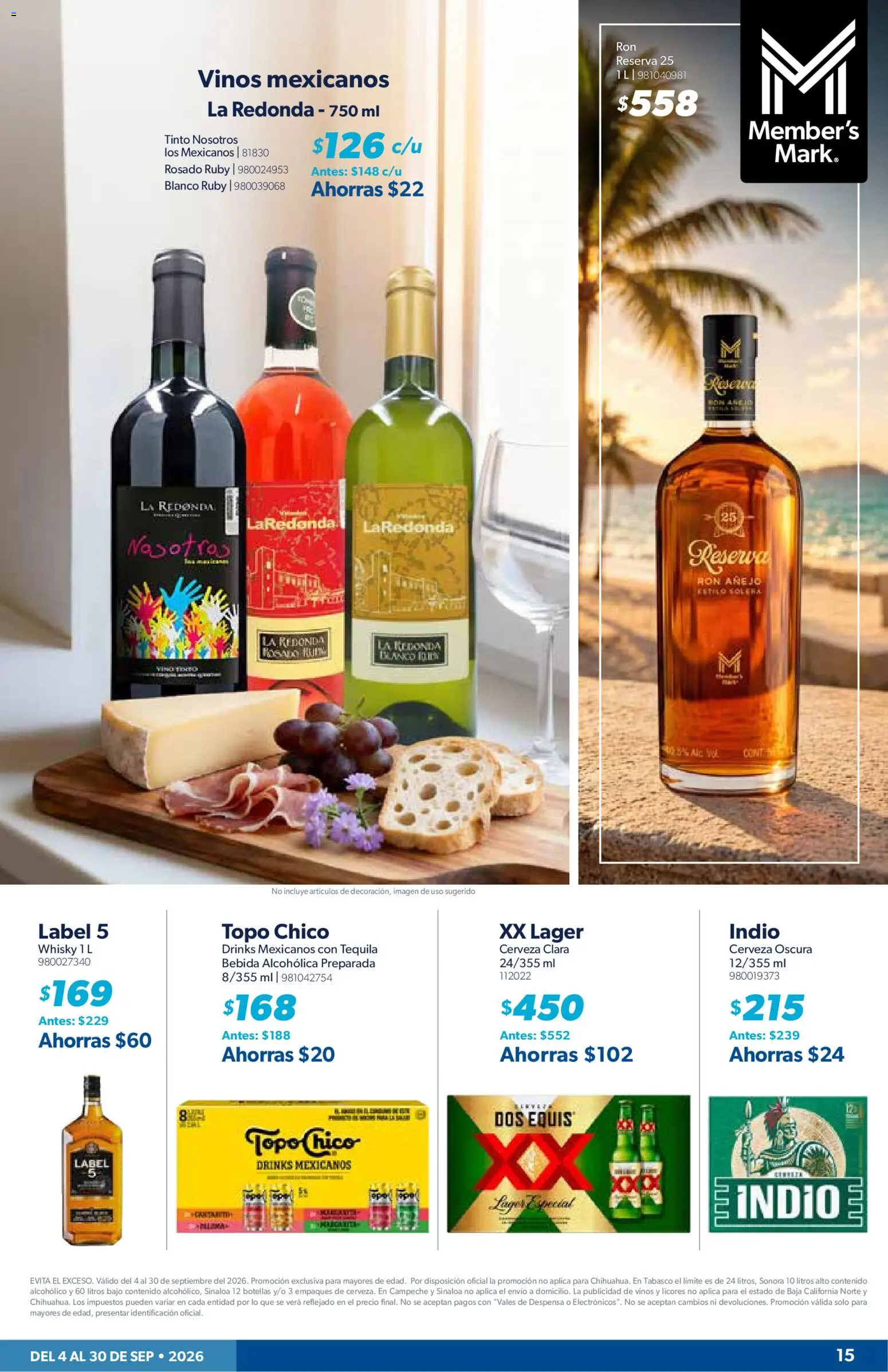Vista previa las ofertas de la tienda Sam's Club - Sam's Club catálogo desde el 04/09/2026 