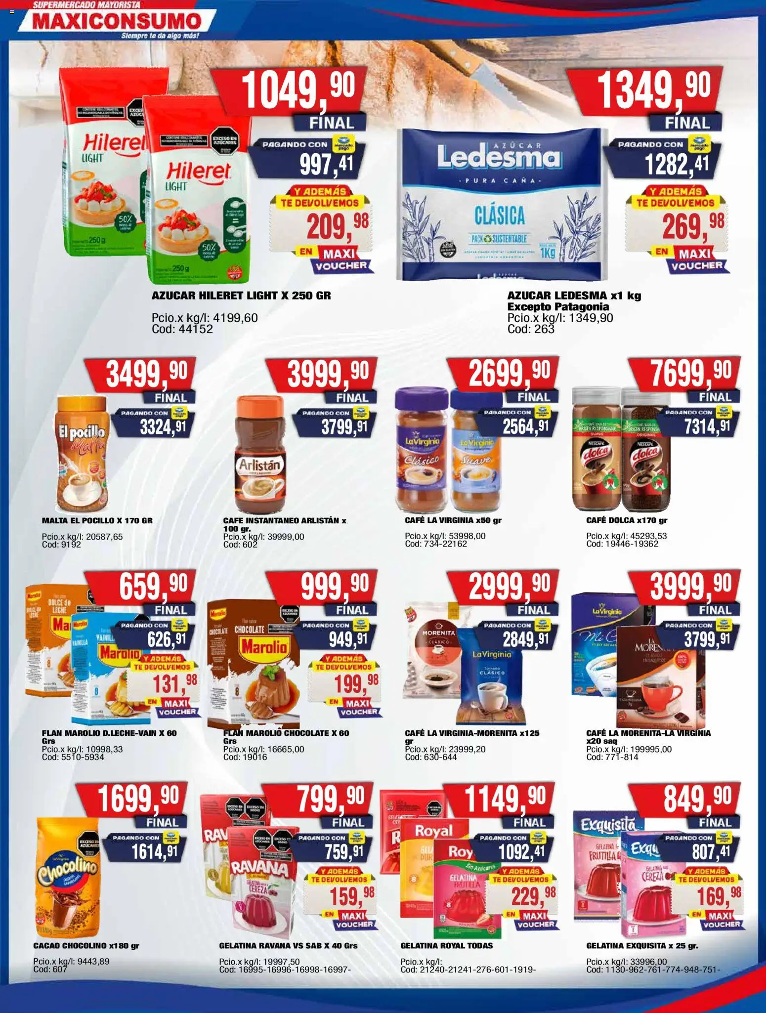 Vista previa del folleto de la tienda Maxiconsumo válido desde el 19/10/2026 