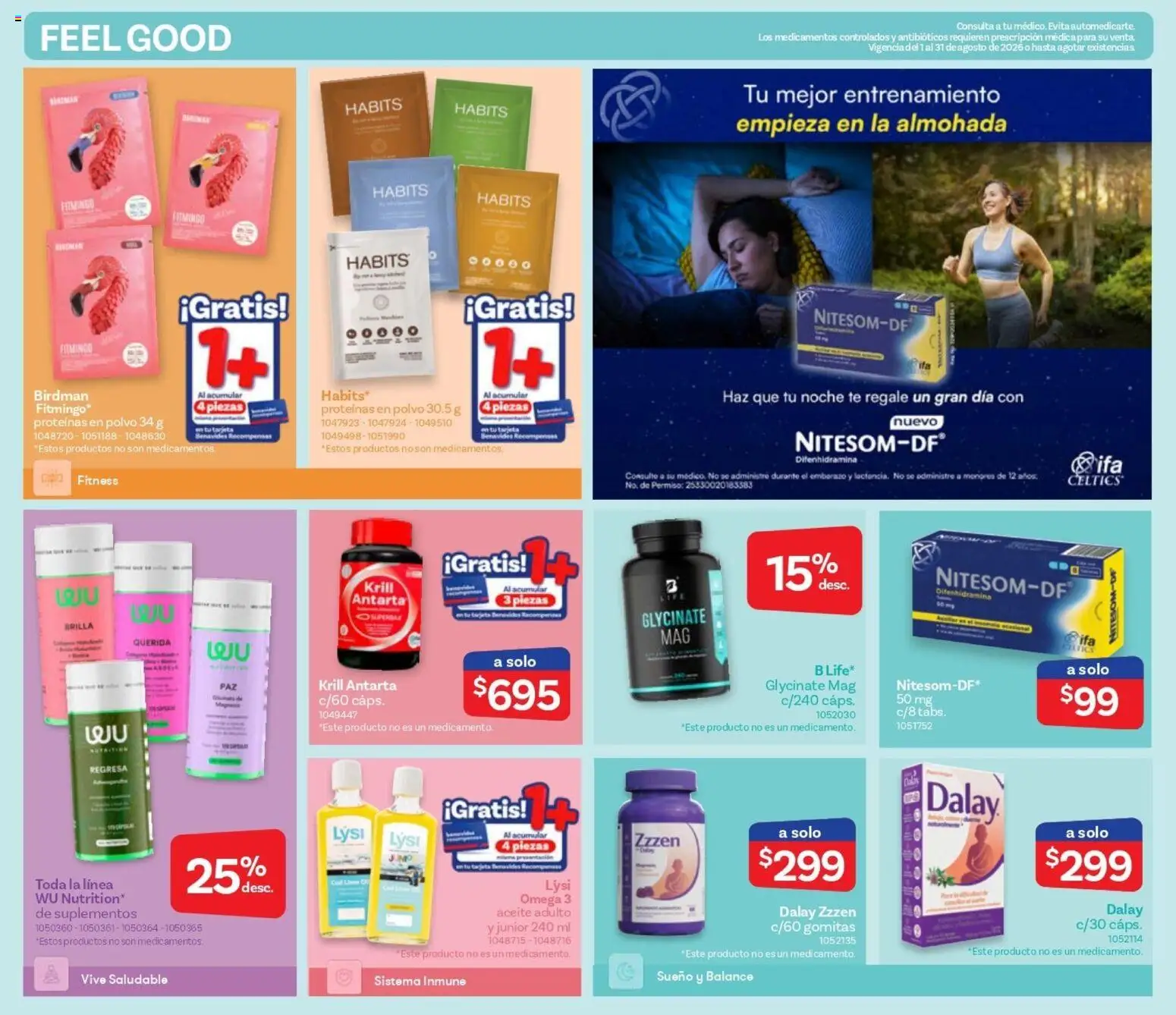 Vista previa las ofertas de la tienda Farmacia Benavides - Farmacia Benavides catálogo desde el 01/08/2026 