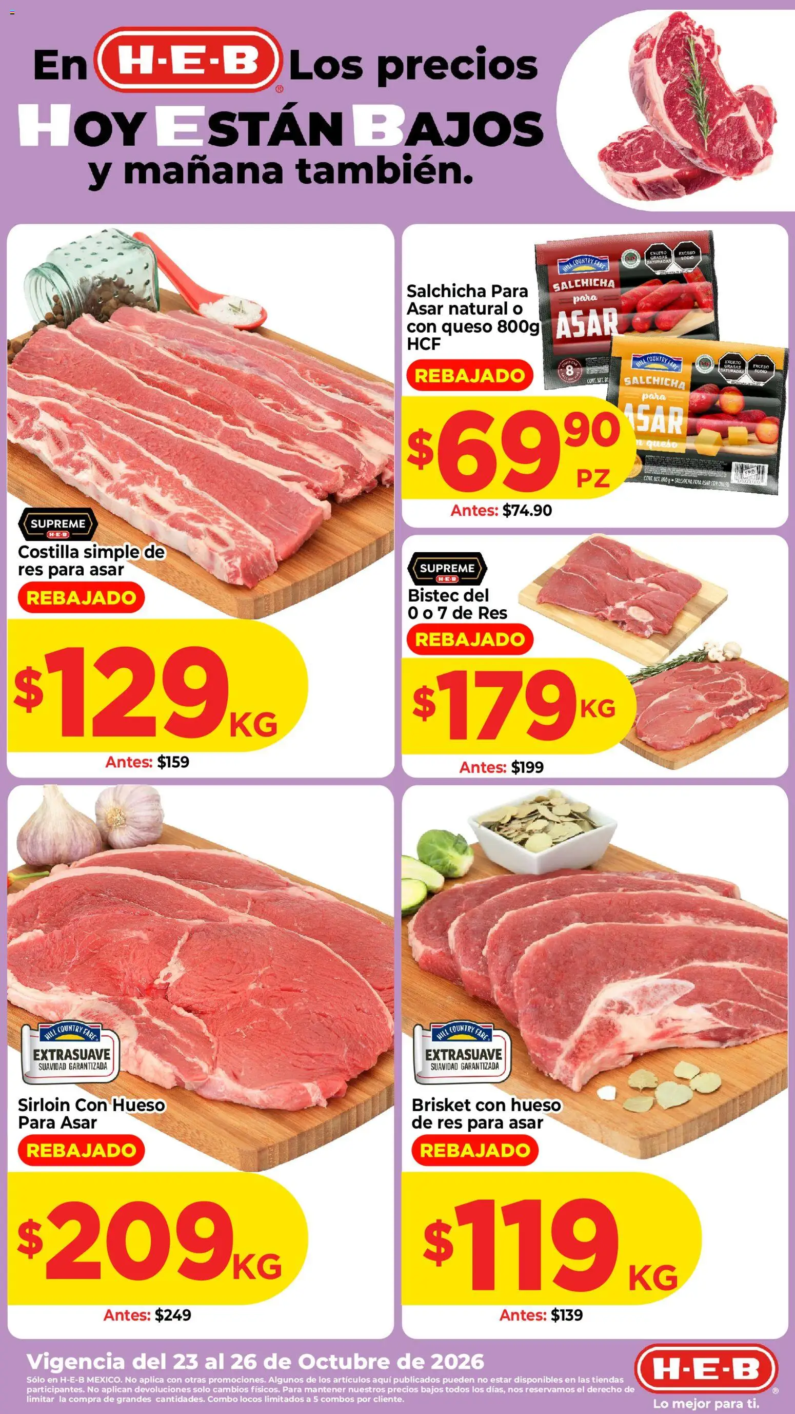 Vista previa las ofertas de la tienda H-E-B - H-E-B folleto desde el 23/10/2026 