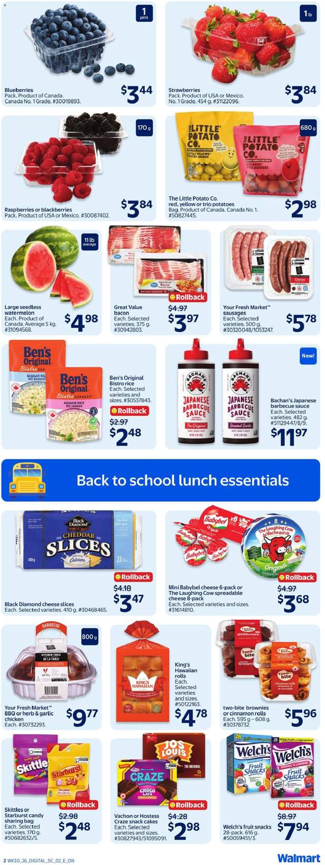 New Walmart flyer from Aug 20