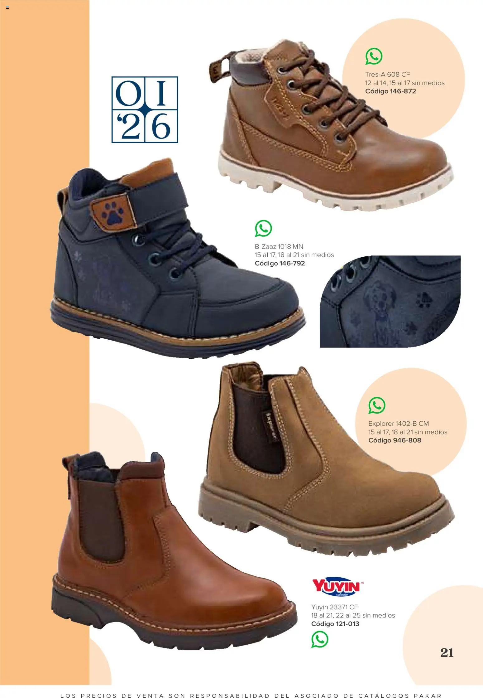 Vista previa las ofertas de la tienda SC Pakar - SC Pakar catálogo Niño desde el 31/07/2026 