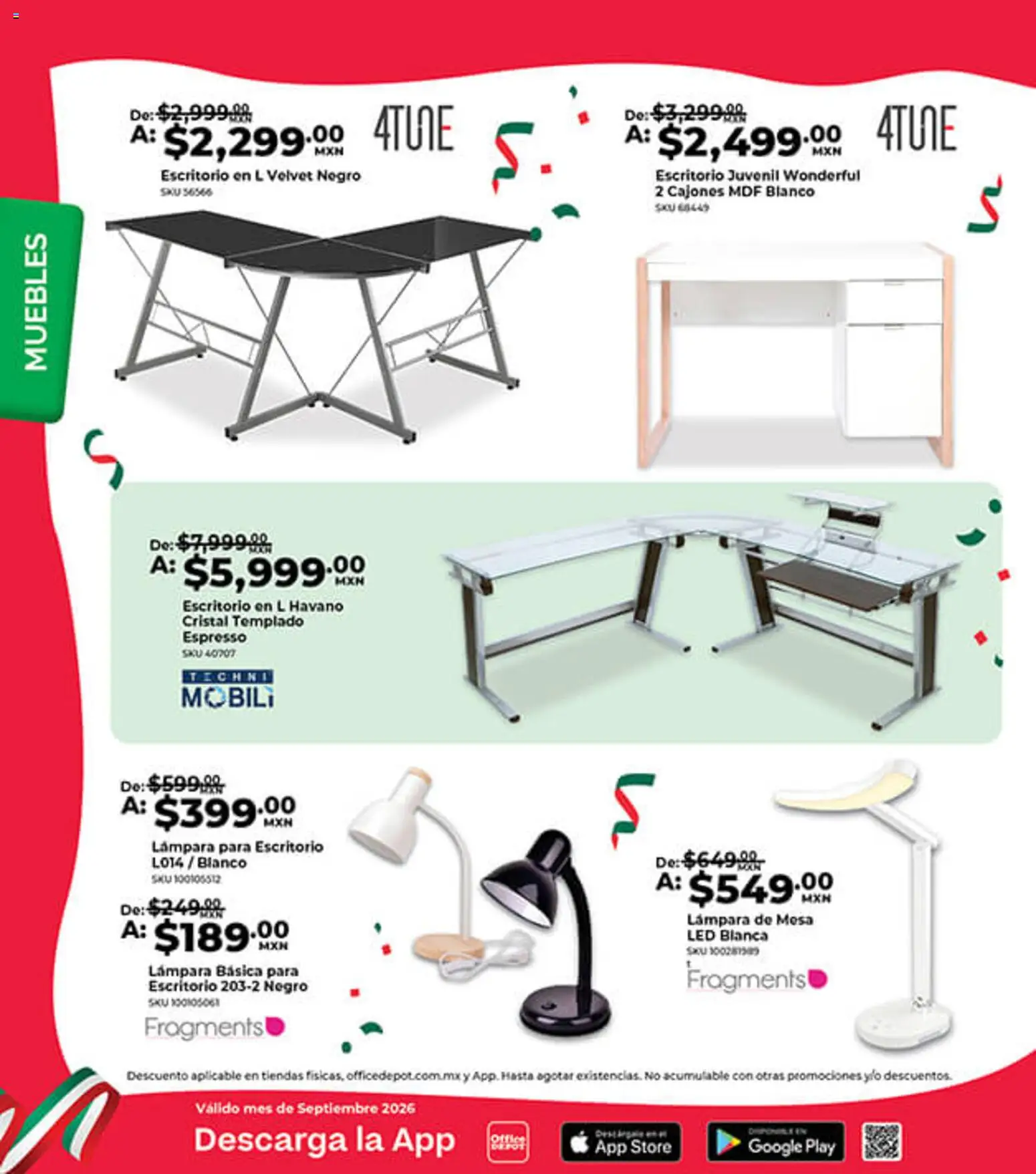Vista previa las ofertas de la tienda Office Depot - Office Depot catálogo desde el 01/09/2026 