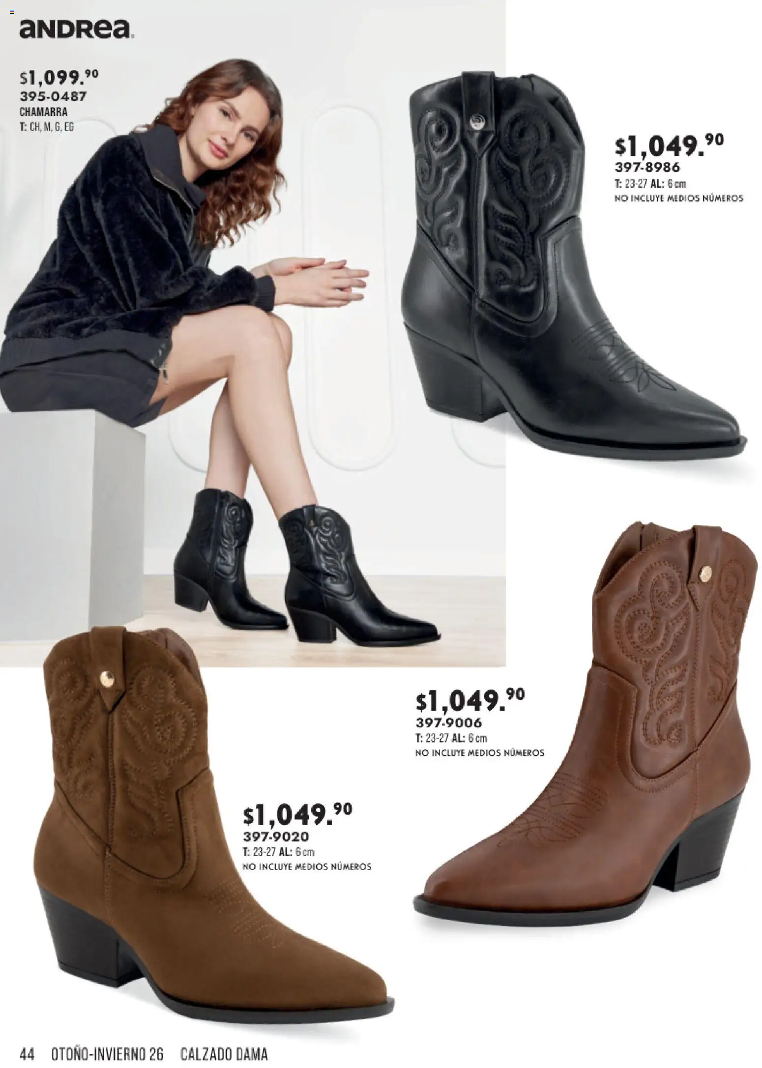Vista previa las ofertas de la tienda Andrea - Andrea catálogo Otoño Invierno desde el 23/08/2026 