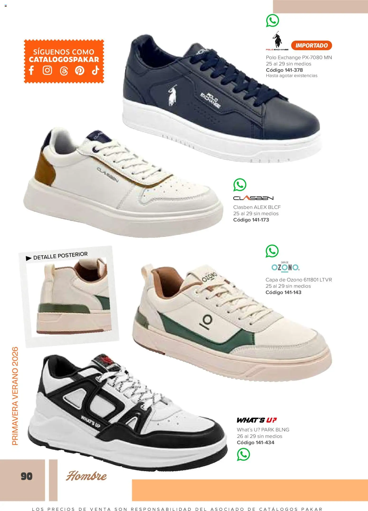 Vista previa las ofertas de la tienda SC Pakar - Catálogo Hombre desde el 30/01/2026 