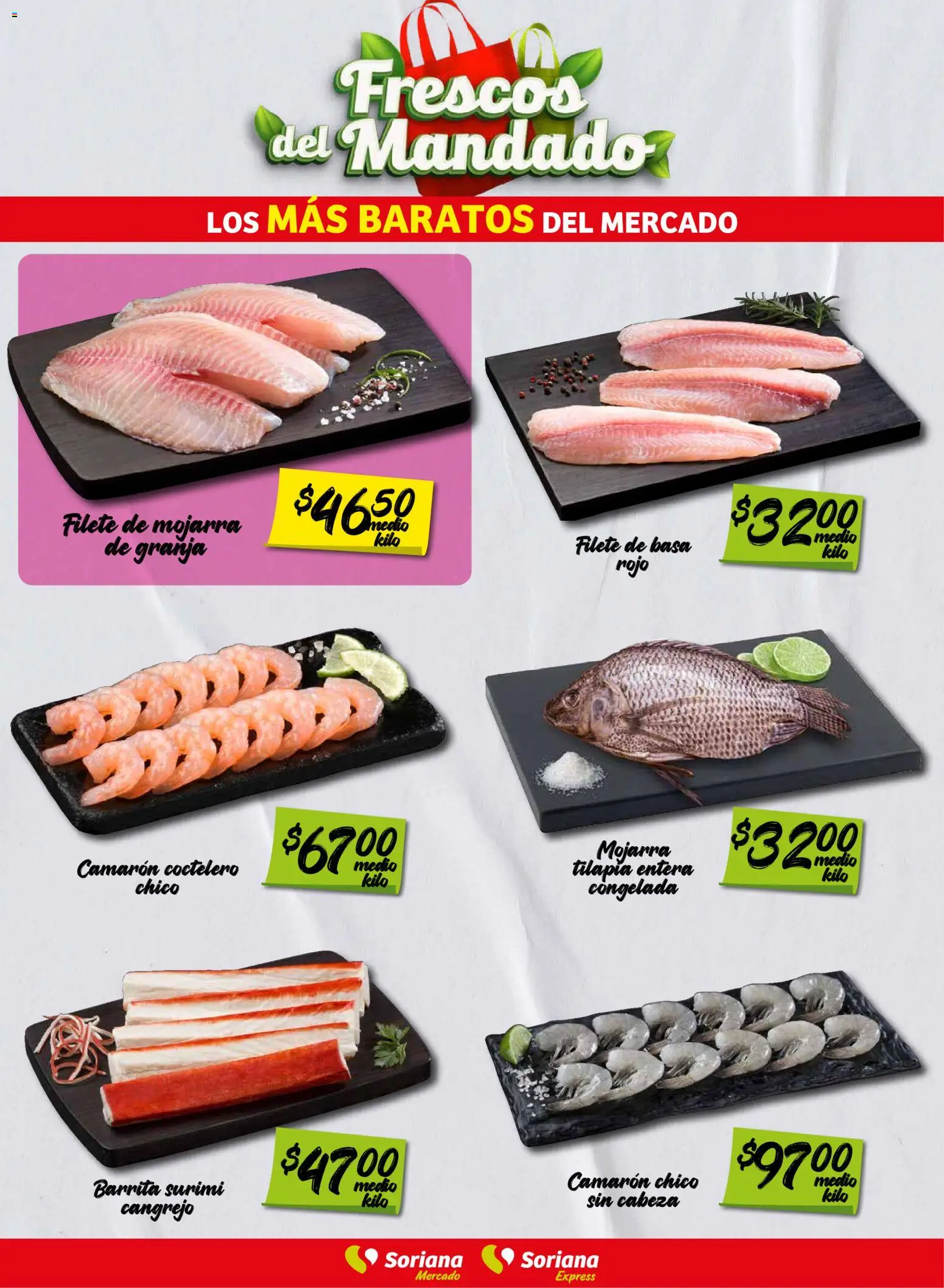 Vista previa las ofertas de la tienda Soriana - Soriana Frescos del Mandado Mercado desde el 08/09/2026 
