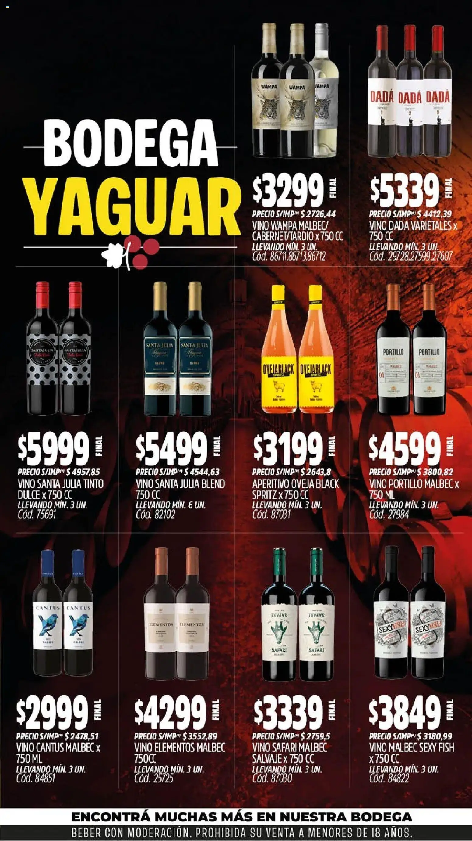 Vista previa del folleto de la tienda Yaguar válido desde el 03/08/2026 