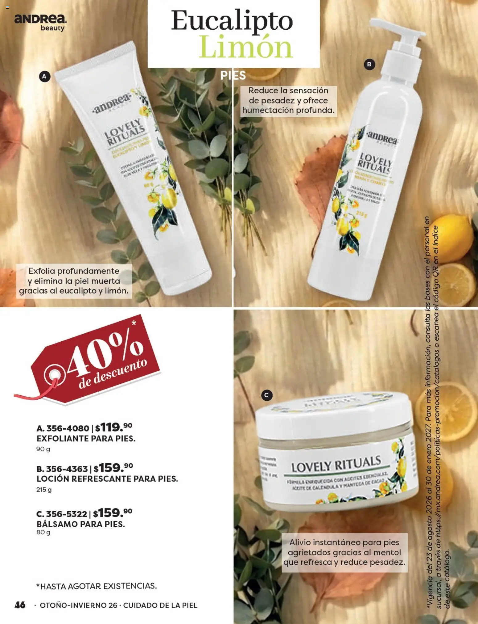Vista previa las ofertas de la tienda Andrea - Andrea catálogo Beauty desde el 23/08/2026 
