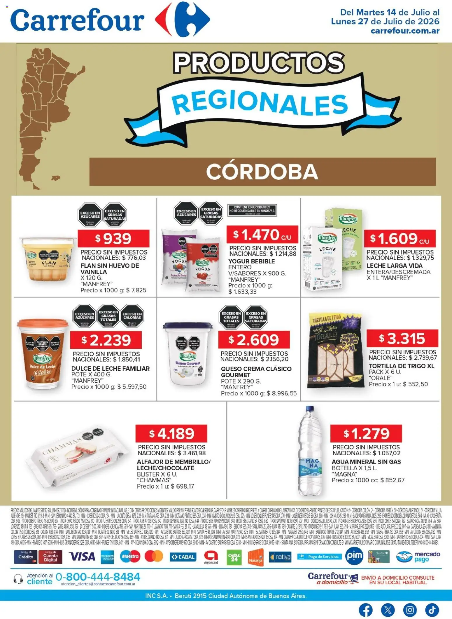 Vista previa del folleto de la tienda Carrefour válido desde el 14/07/2026 