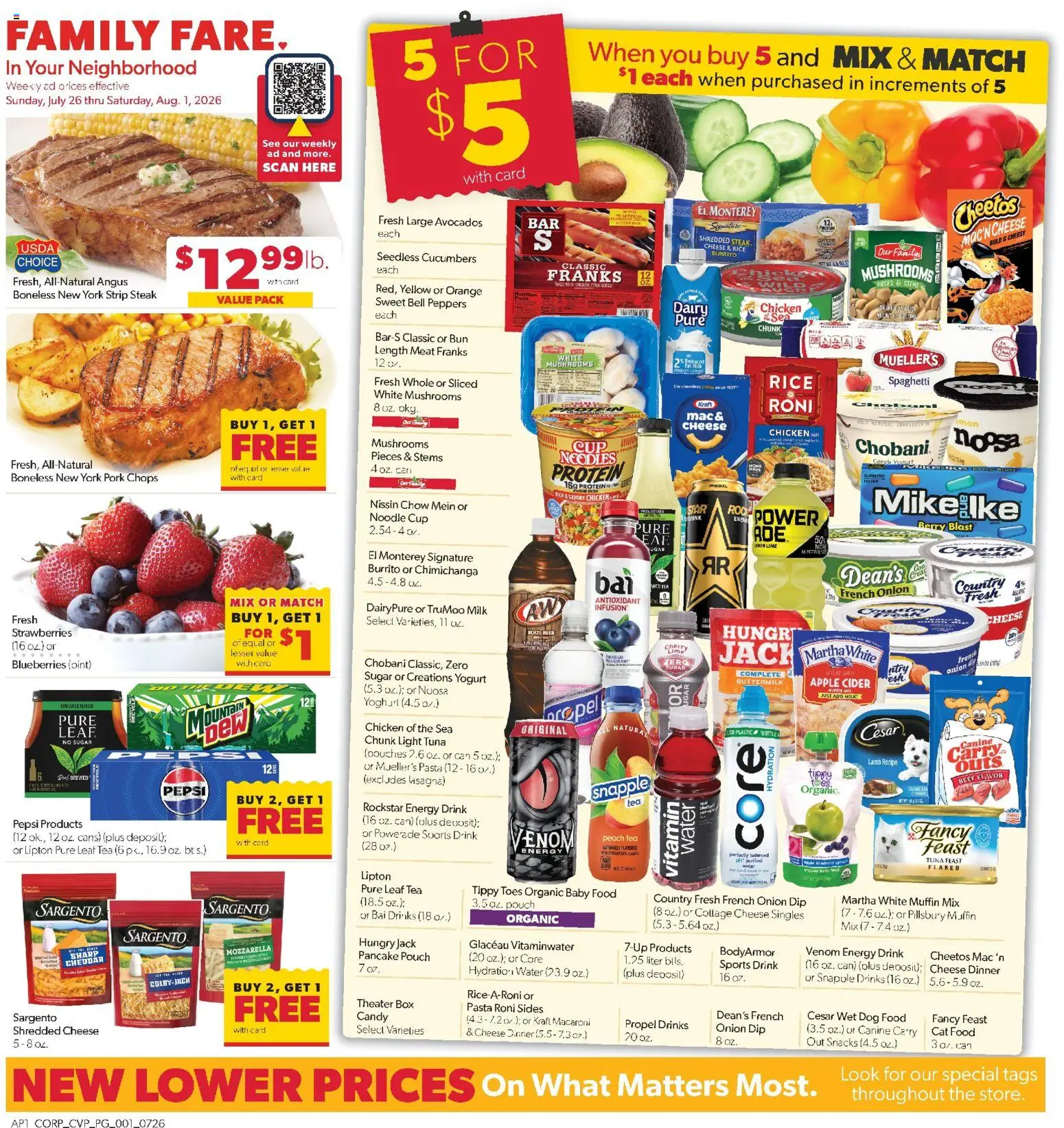 Ad Preview of Family Fare Family Fare Weekly Ad from 07/26/2026