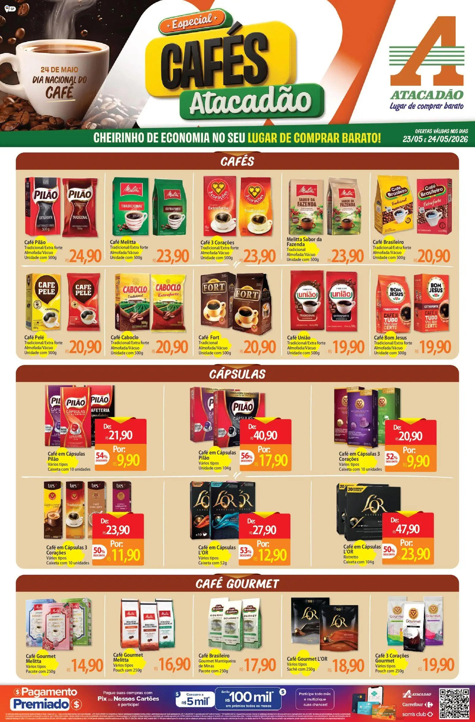 Pré-Visualização do folheto "Atacadão ofertas - SP" da loja Atacadão válido a partir de 23/05/2026