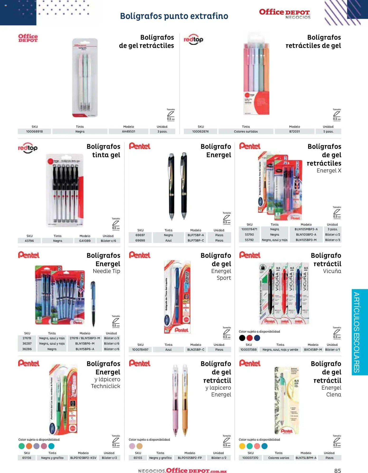 Vista previa las ofertas de la tienda Office Depot - Catálogo 2026 desde el 12/01/2026 