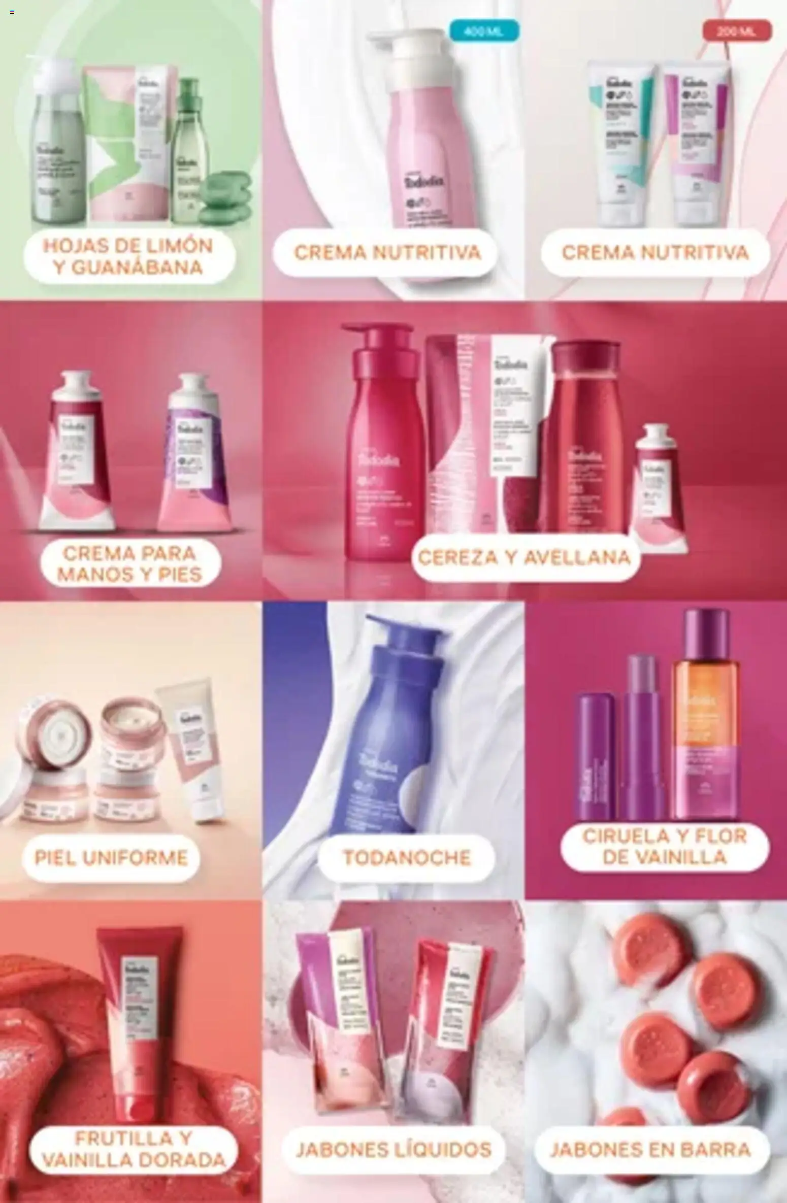 Vista previa del folleto de la tienda Natura válido desde el 01/10/2026 - Frutilla, Limón, Vainilla, Crema, Crema para manos