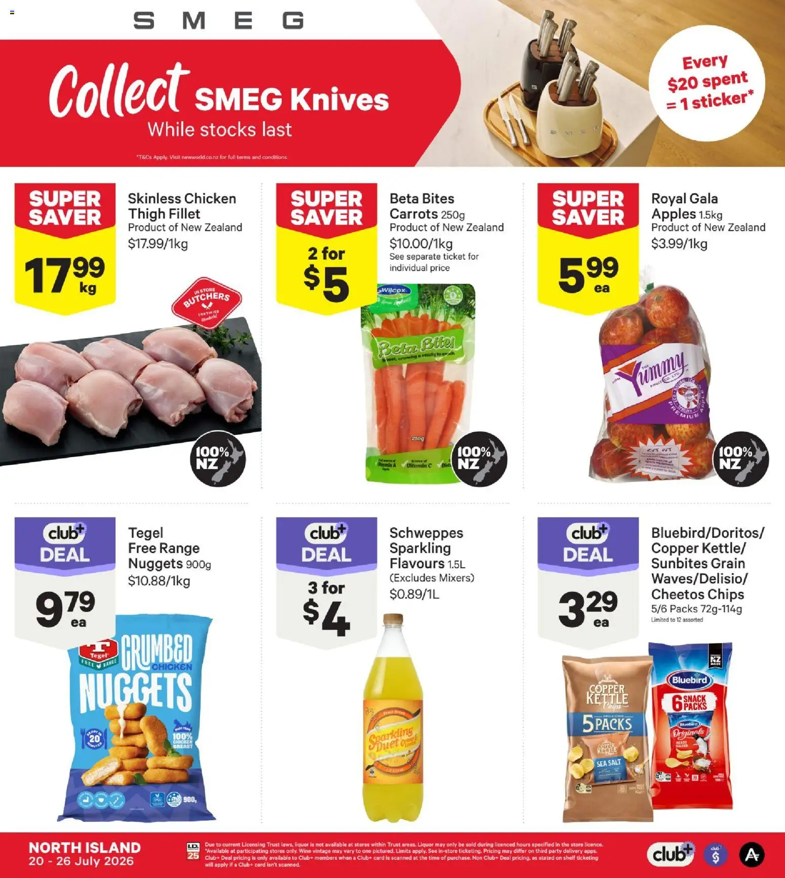 Preview of catalogue New World catalogue from shop New World valid 20 Jul 2026