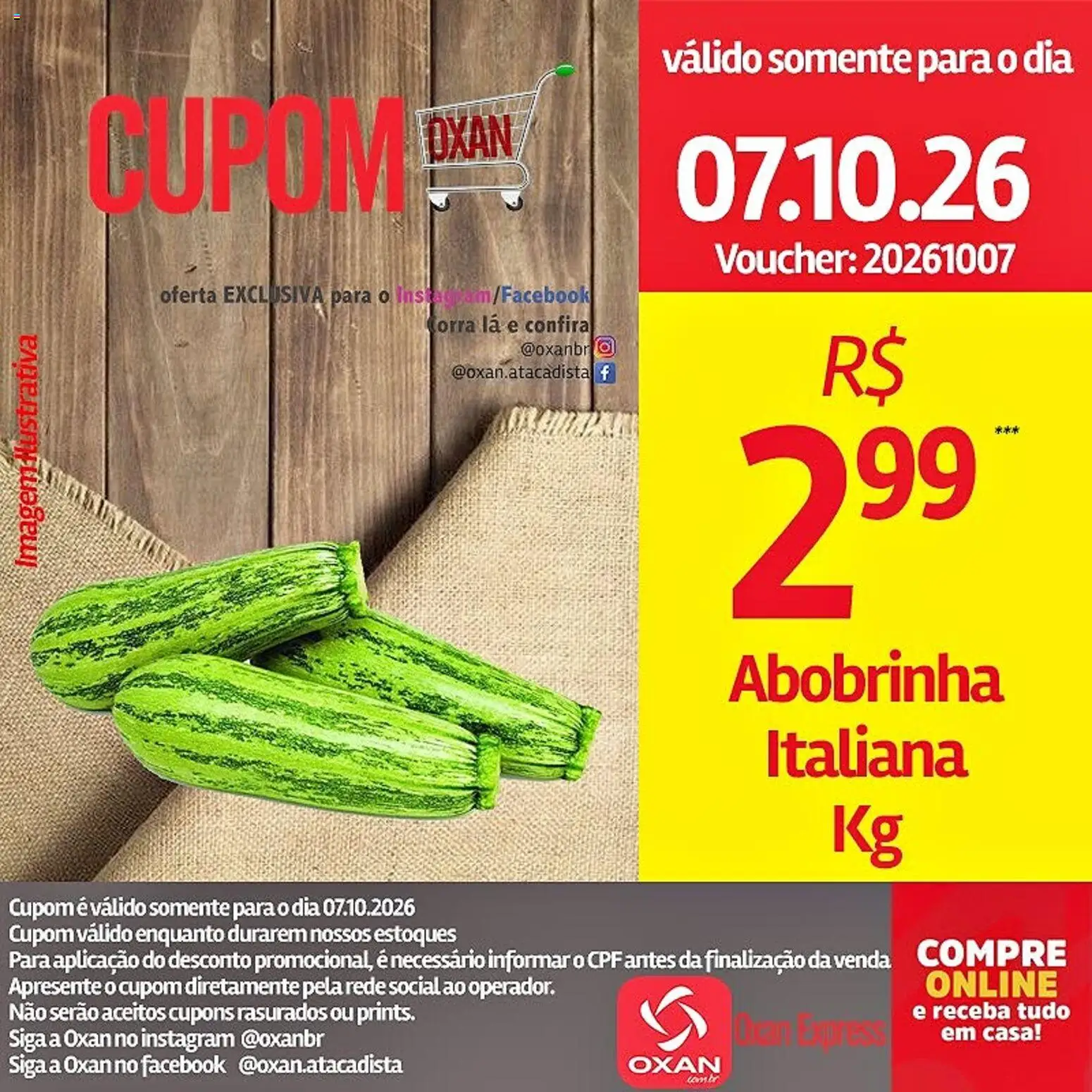 Pré-Visualização do folheto "Oxan Atacadista - Ofertas da semana" da loja Oxan Atacadista válido a partir de 07/10/2026